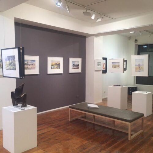 SECRET LIFE OF A ROCK LEGEND ~ Hawthorn Studio & Gallery 2016 CERULEAN DUSK by Jim Keays