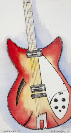 ‘64 RICKENBACKER by Jim Keays '64 FENDER STRAT by Jim Keays
